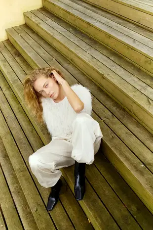 Cph Muse Fallon Tee - Jet Stream