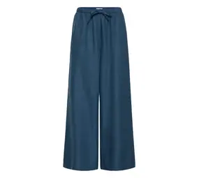 ICHI Katico Pants - True Navy Melange