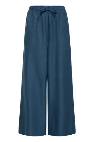 ICHI Katico Pants - True Navy Melange