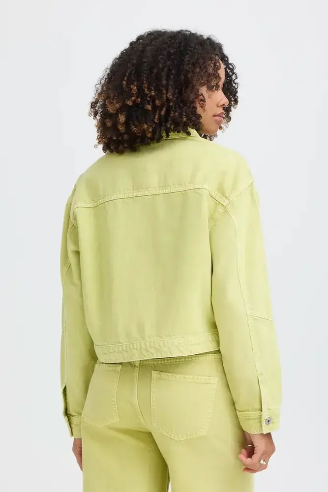ICHI Mijalla Jacket - Lily Green