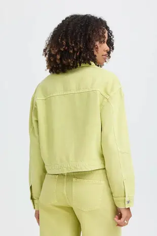 ICHI Mijalla Jacket - Lily Green