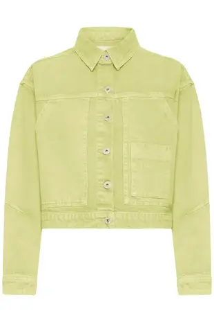 ICHI Mijalla Jacket - Lily Green