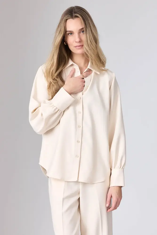 Corel Amsterdam Maxime blouse Lm Caravella - Ivory
