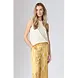 Corel Amsterdam Nola pants Shine Sabbia - Banana