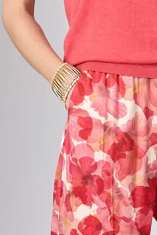 Corel Amsterdam Nola pants Shine Rosa - Rosa Corel Amsterdam Nola pants Shine Rosa - Rosa