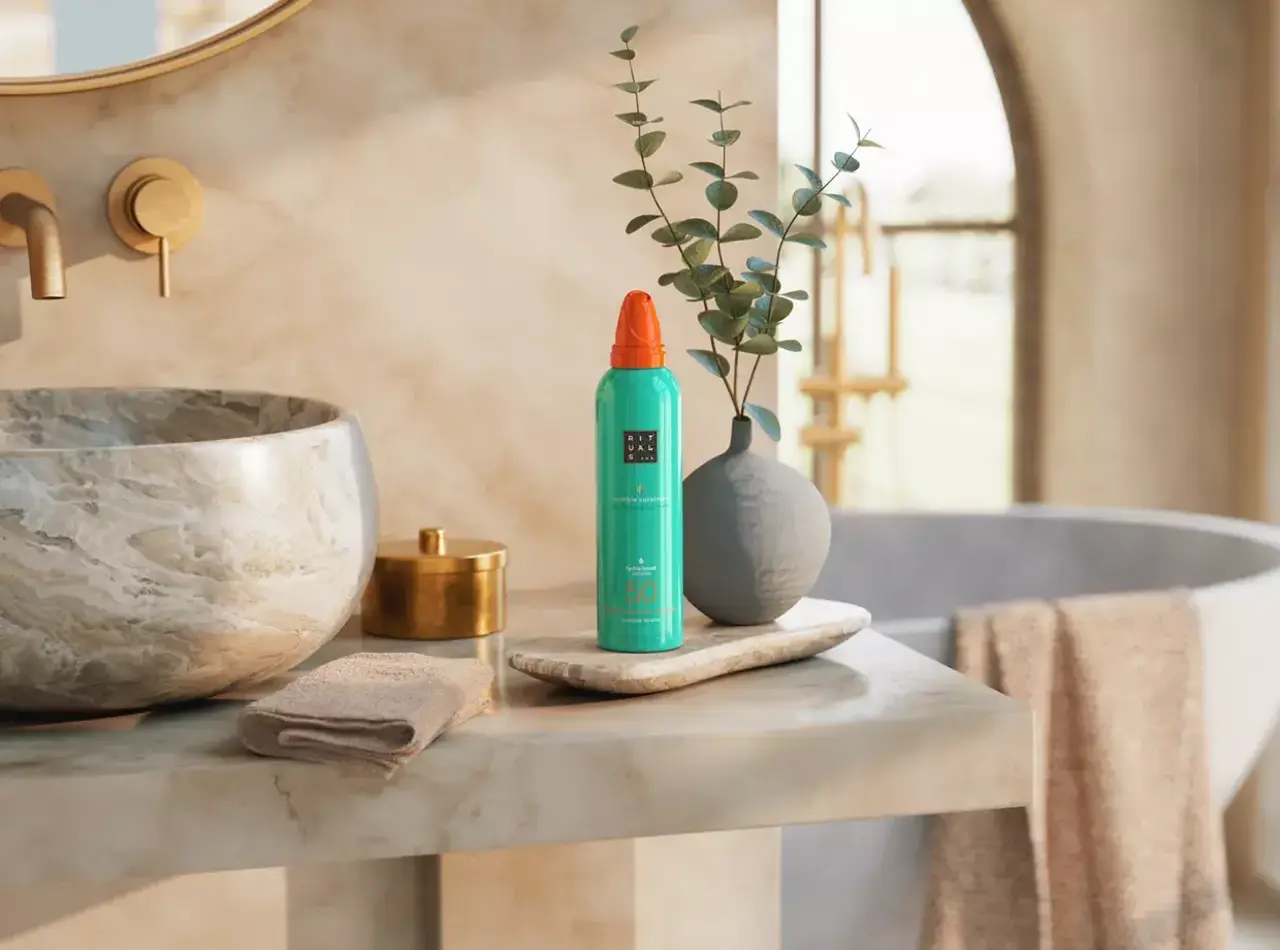 Rituals Karma Foaming Sun Protection Milky Spray SPF 50 Rituals Karma Foaming Sun Protection Milky Spray SPF 50