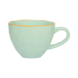 U.N.C. Good Morning Cup Cappucino /Tea Sculpted - Celadon