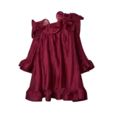 YAS Fallulah O/S Dress - Rhodondendron