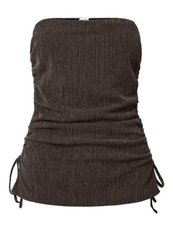YAS Ibela Tube Top - Coffee Bean