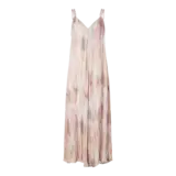 YAS Jamilla Strap Long Dress - Pale Peach Jamilla Print