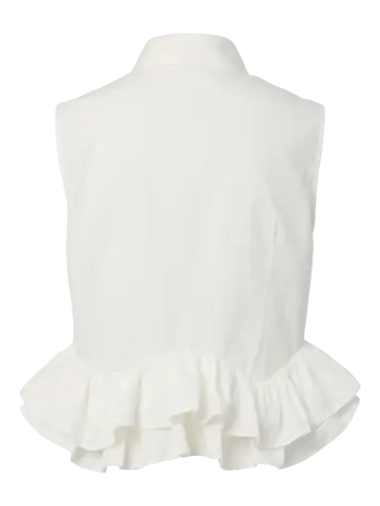 YAS Torina SL Shirt - Star White