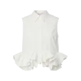 YAS Torina SL Shirt - Star White