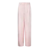 YAS Vima HW Satin Pants - Ballerina