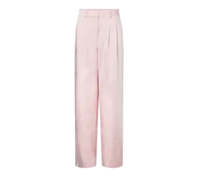 YAS Vima HW Satin Pants - Ballerina