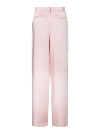 YAS Vima HW Satin Pants - Ballerina