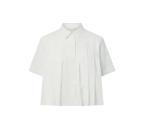 YAS Skyma Short Shirt - Star White