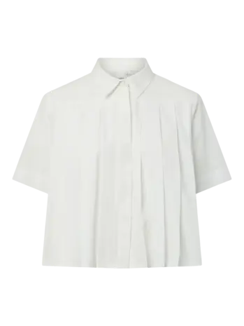 YAS Skyma Short Shirt - Star White