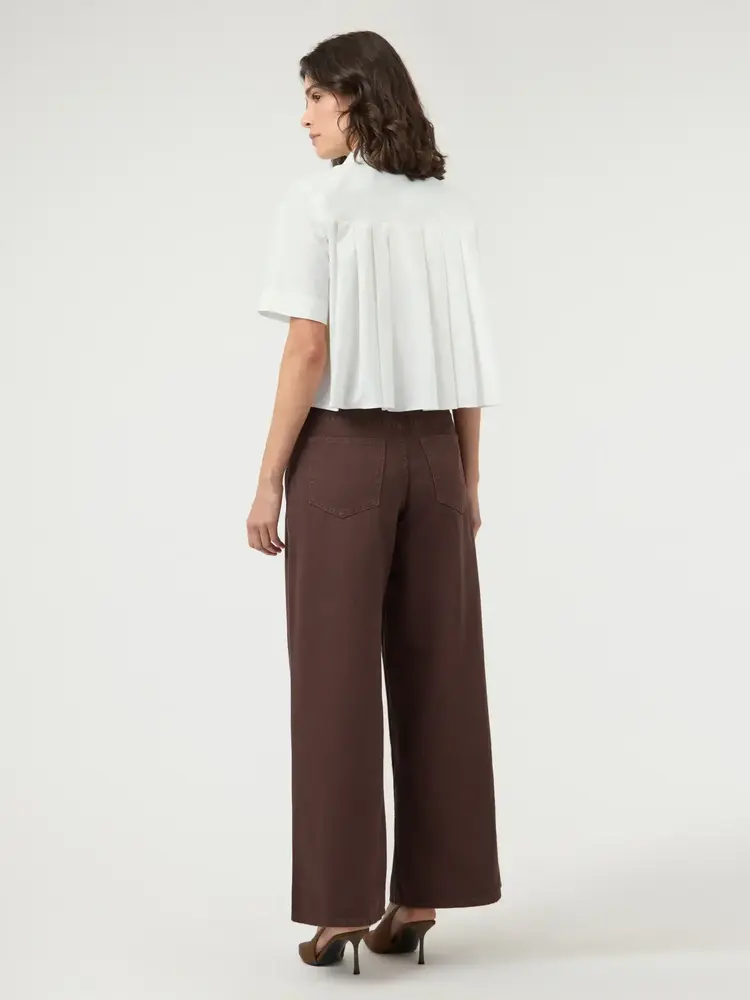 YAS Skyma Short Shirt - Star White