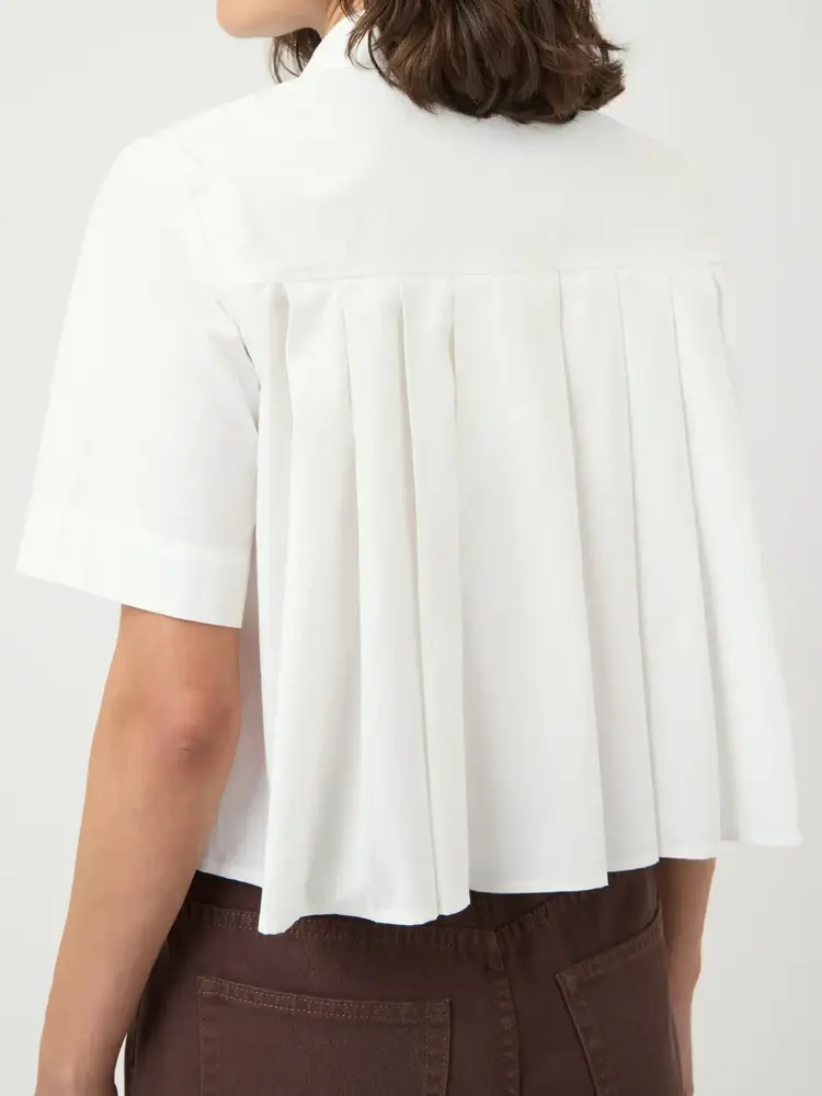 YAS Skyma Short Shirt - Star White