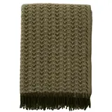 Klippan Plaid Ilse - Wood/green