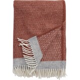 Klippan Plaid Harald - Rust/grey