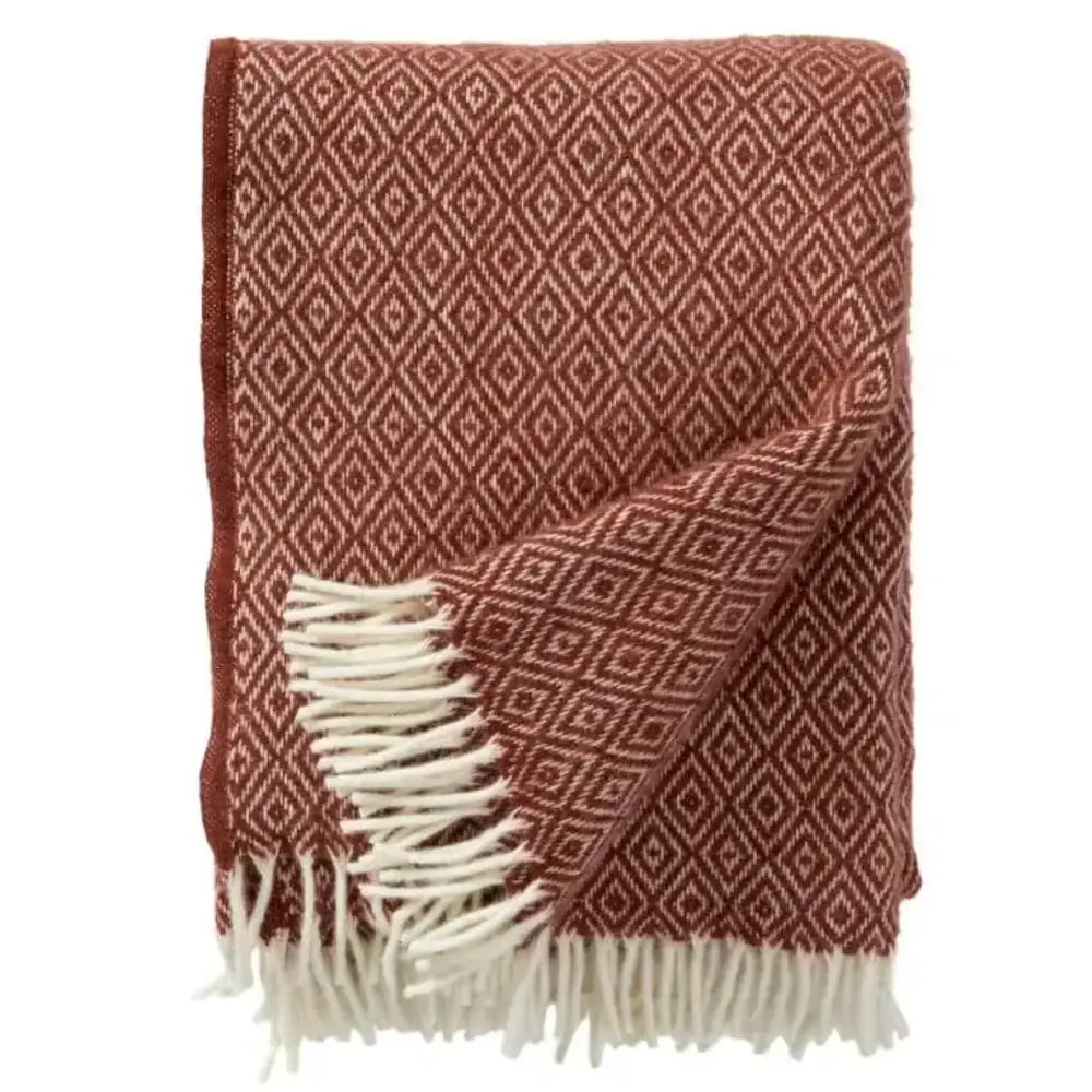 Klippan Plaid Stella - Rust