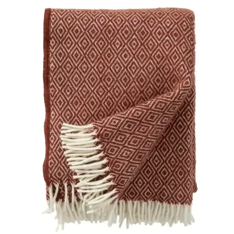 Klippan Plaid Stella - Rust
