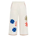 Culture Chrestella Cropped Pants - Spring Gardenia