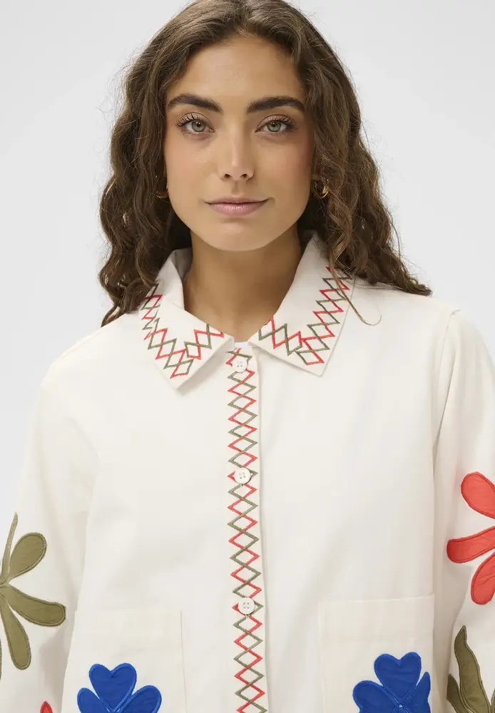 Culture Chrestella Jacket - Spring Gardenia