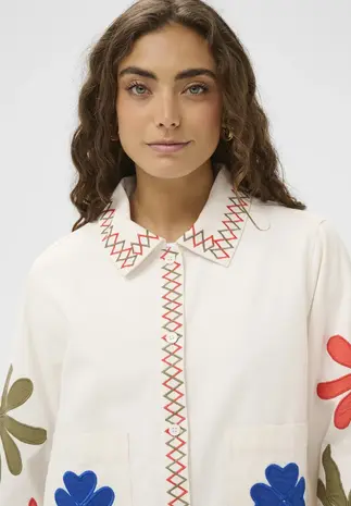 Culture Chrestella Jacket - Spring Gardenia