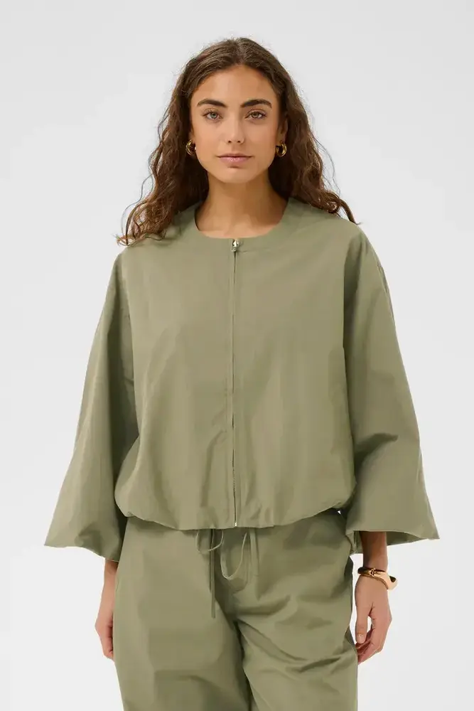 Culture Bendine Jacket - Dusky Green