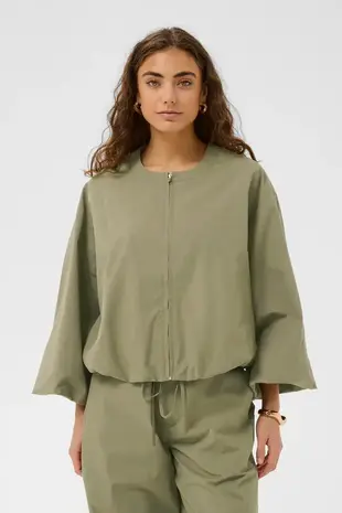 Culture Bendine Jacket - Dusky Green