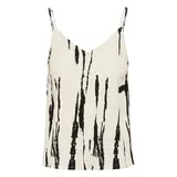 Culture Ora Strap Top - White/Black Mix