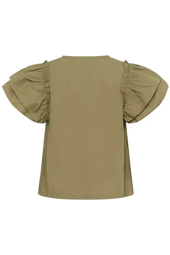 Culture Kipa Olena Blouse - Dusky Green