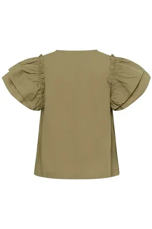 Culture Kipa Olena Blouse - Dusky Green