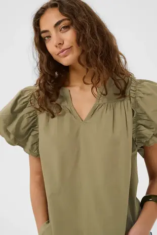 Culture Kipa Olena Blouse - Dusky Green