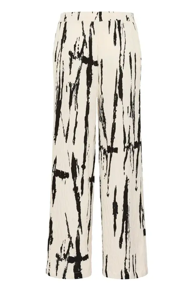 Culture Ora Pants - White/Black Mix