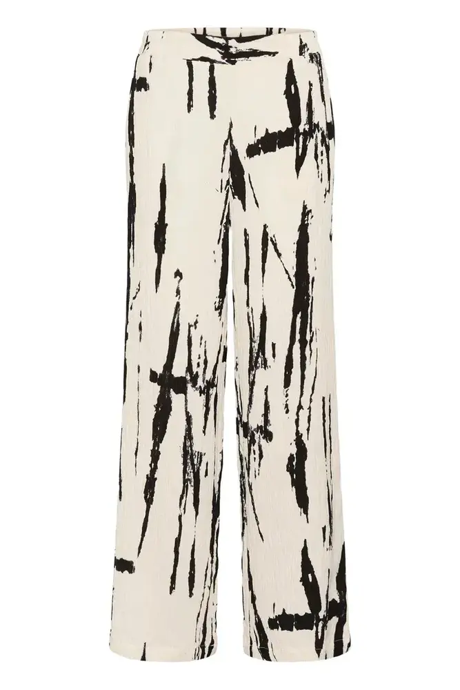 Culture Ora Pants - White/Black Mix