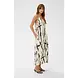 Culture Ora Strap Dress - White/Black Mix