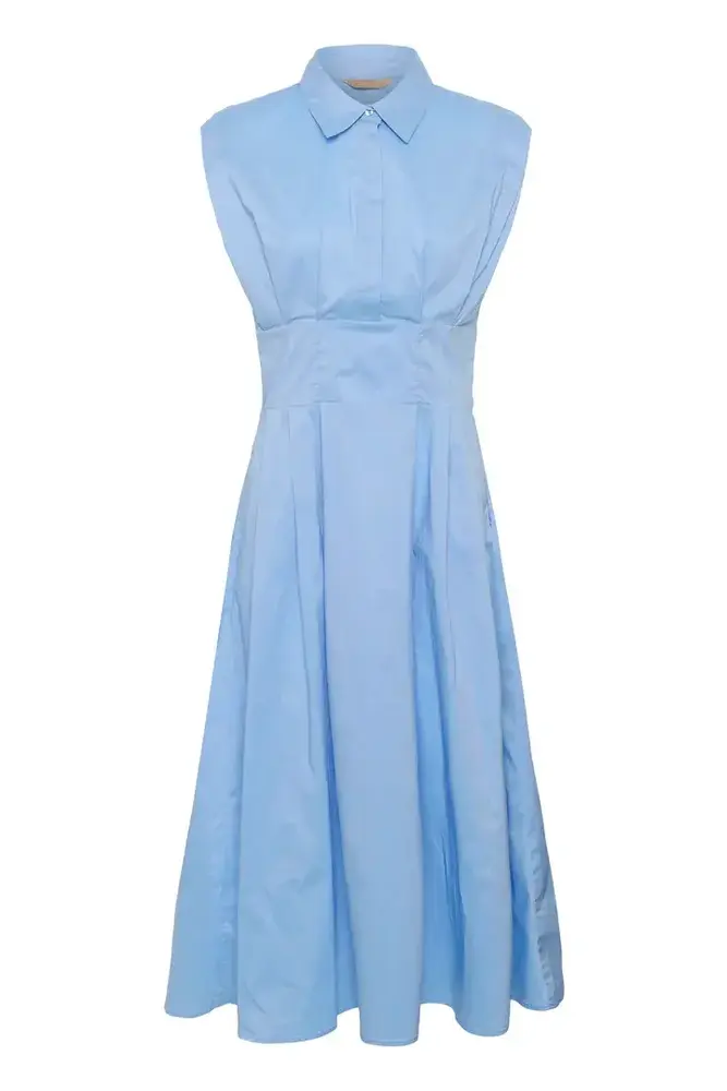 Culture Malue Antoinett Long Dress - Forever Blue