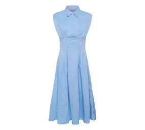 Culture Malue Antoinett Long Dress - Forever Blue