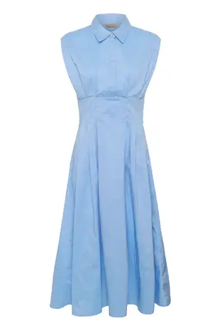 Culture Malue Antoinett Long Dress - Forever Blue