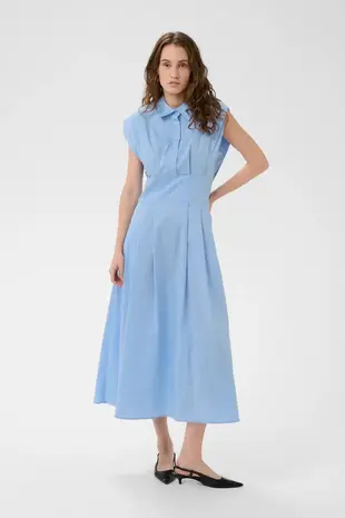 Culture Malue Antoinett Long Dress - Forever Blue