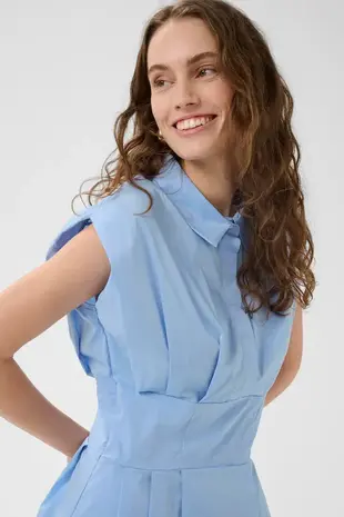 Culture Malue Antoinett Long Dress - Forever Blue