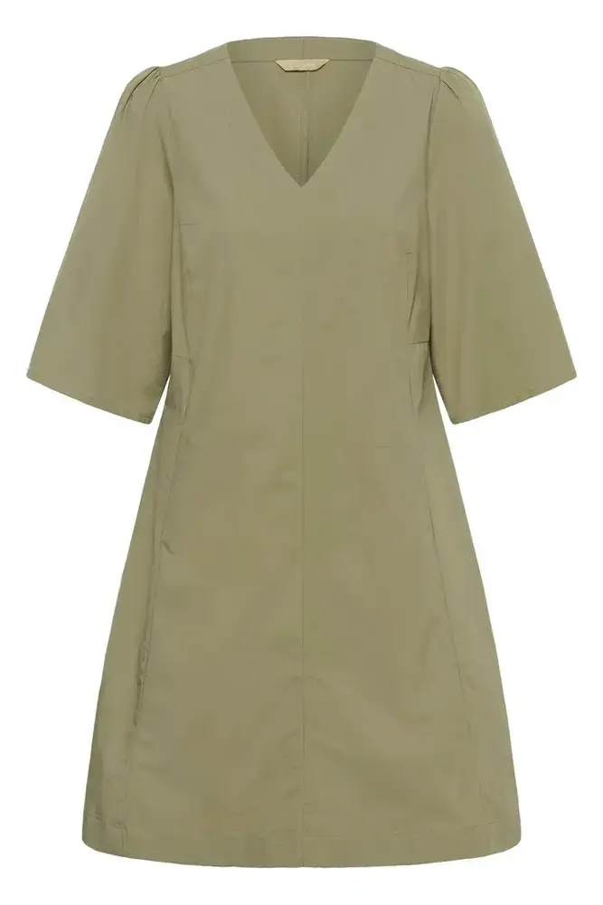 Culture Bendine Dress - Dusky Green