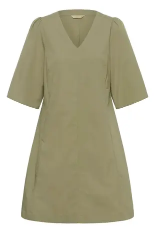 Culture Bendine Dress - Dusky Green