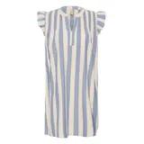 Culture Kapina Dress - Whitecap/Blue Stripe