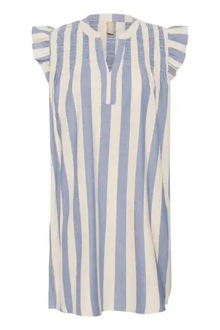 Culture Kapina Dress - Whitecap/Blue Stripe