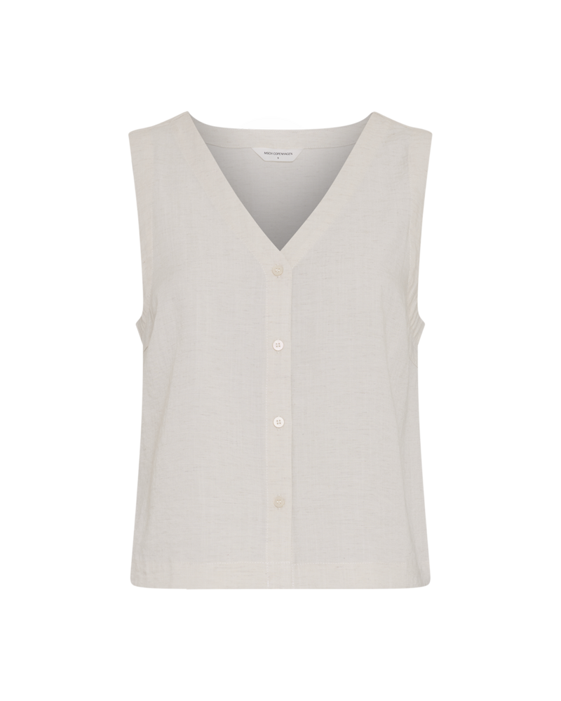 MSCH Daria SL Shirt - Sand Melange