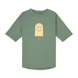 Lässig Short Sleeve Rashguard Popsicle - Green
